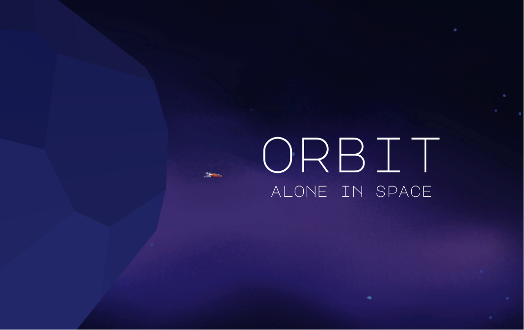 Orbit: Alone in space, Game titelscherm