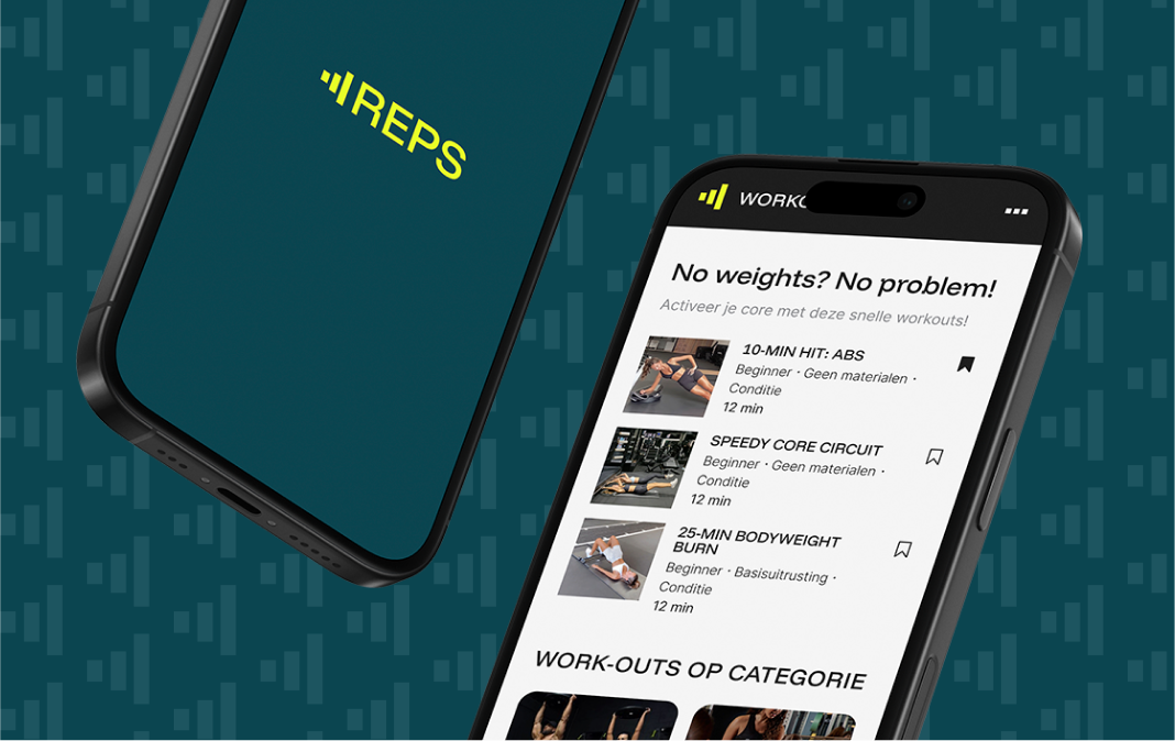 Reps Branding en App design